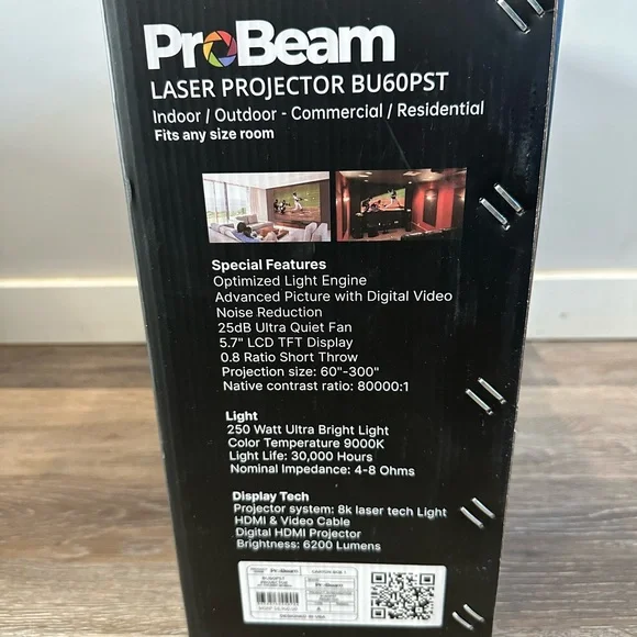 ProBeam Laser Projector BU60PST - Picture 5 of 5